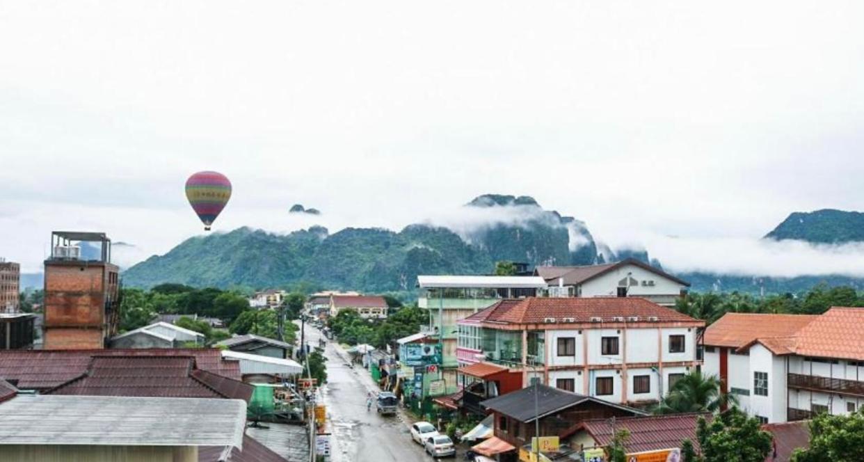 Vang Vieng Ruby Backpackers Hostel Eksteriør bilde