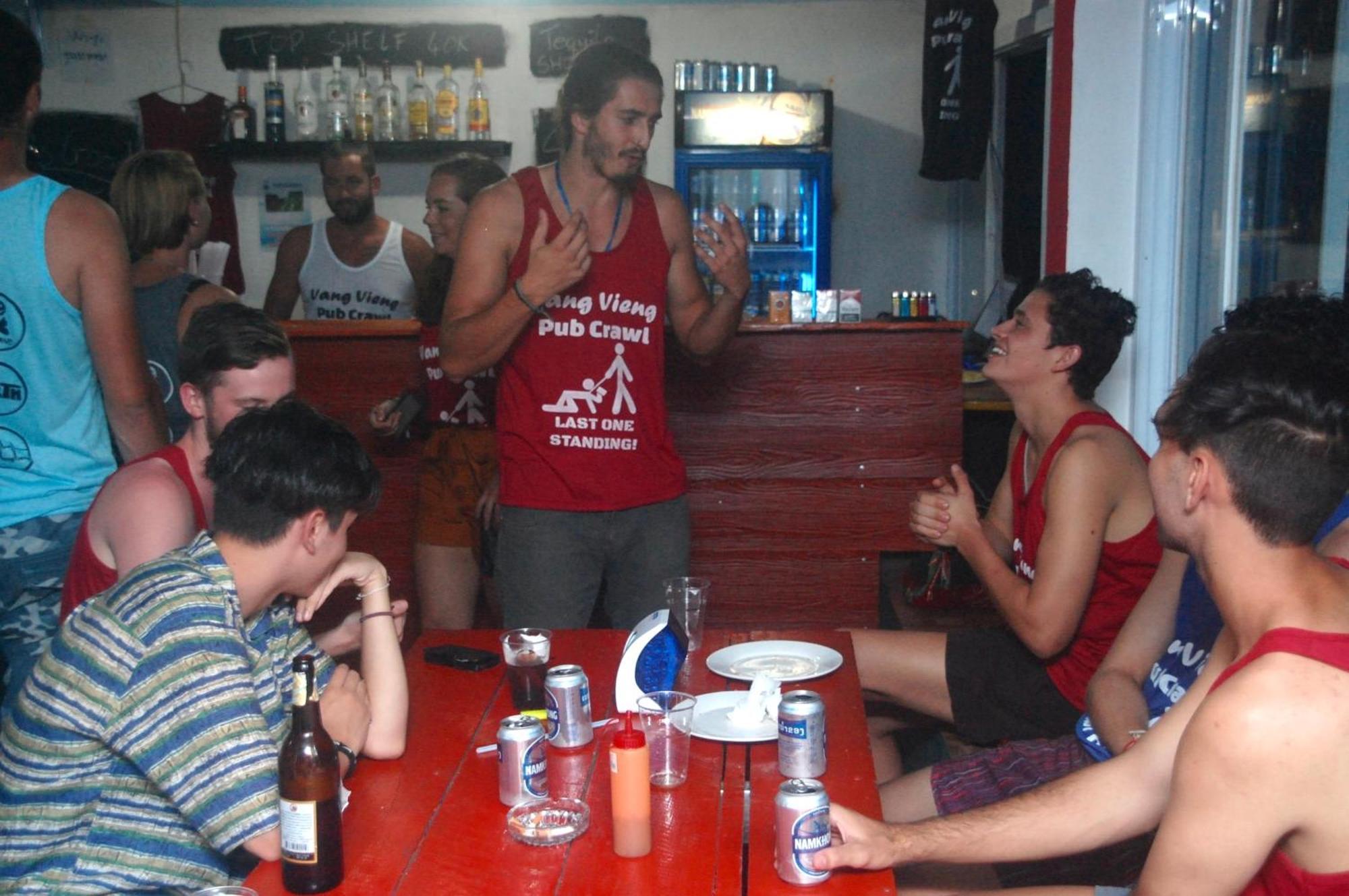 Vang Vieng Ruby Backpackers Hostel Eksteriør bilde