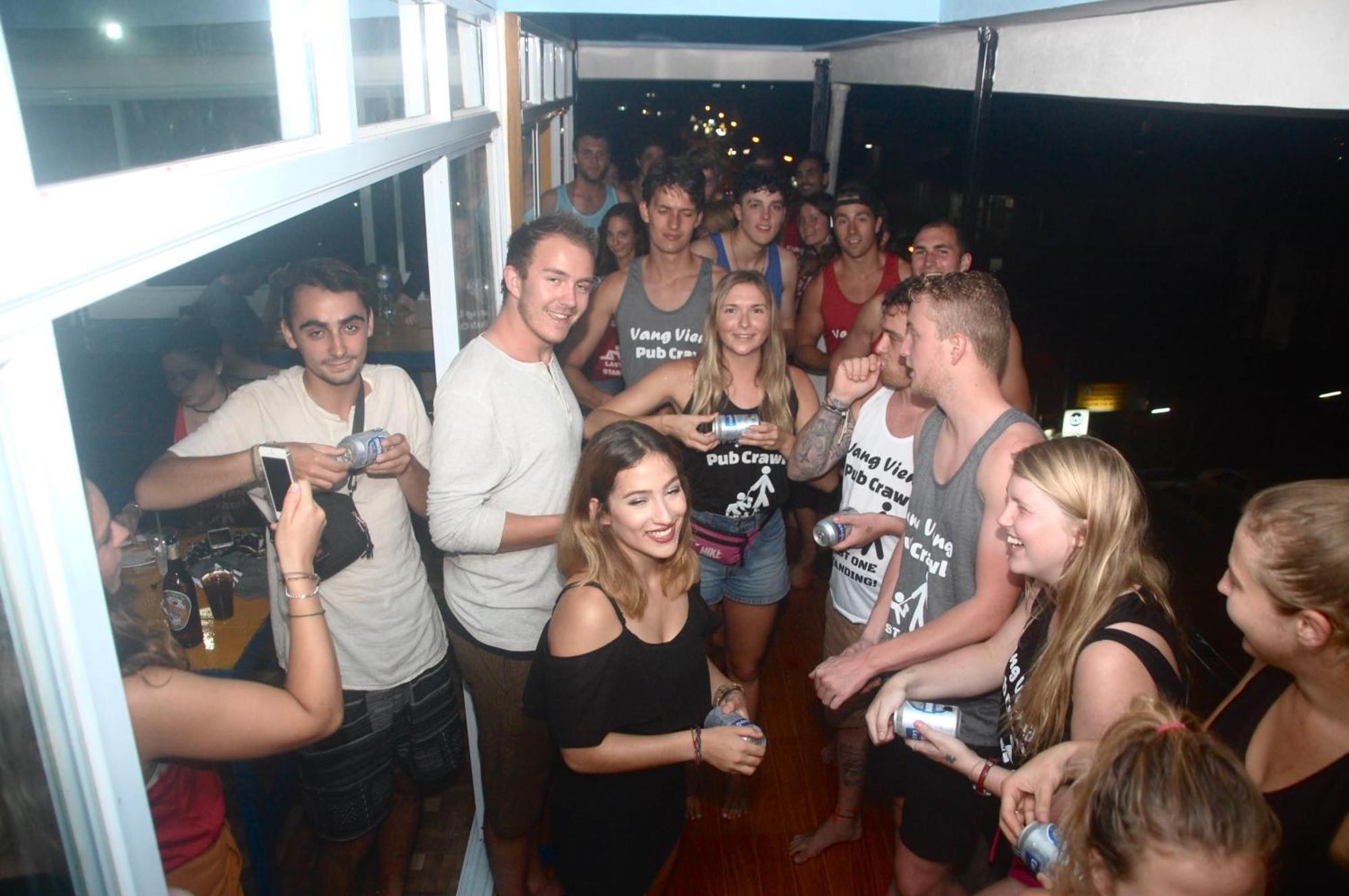 Vang Vieng Ruby Backpackers Hostel Eksteriør bilde