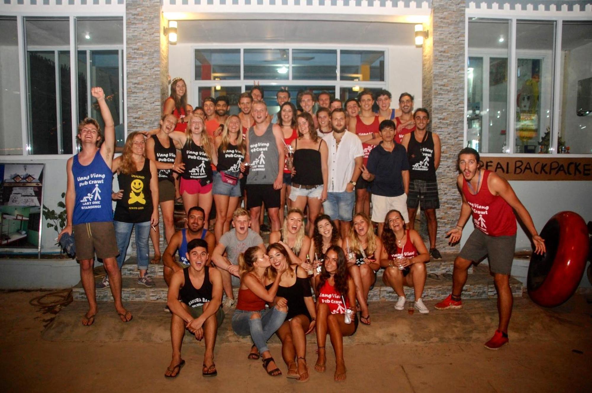 Vang Vieng Ruby Backpackers Hostel Eksteriør bilde