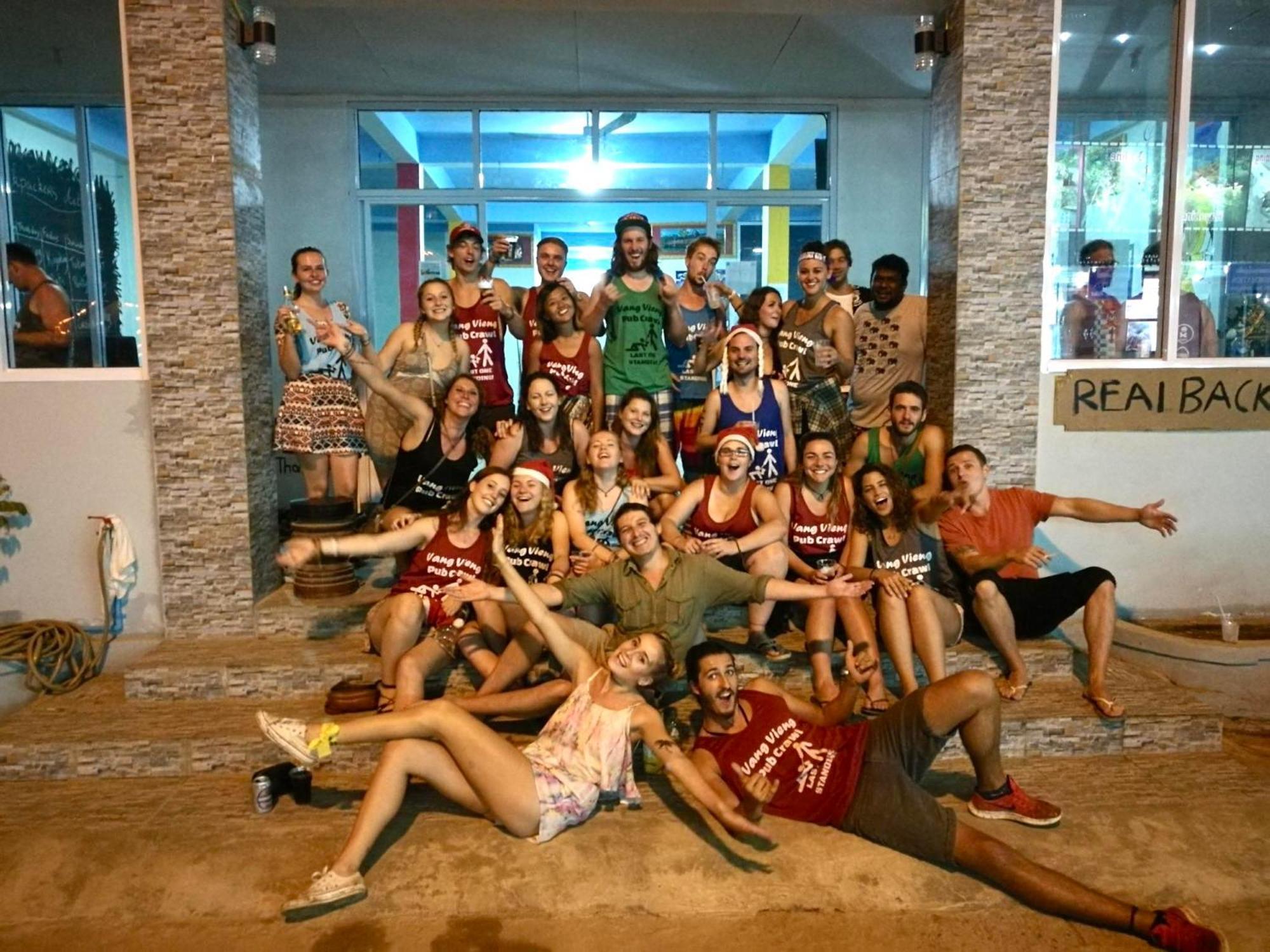 Vang Vieng Ruby Backpackers Hostel Eksteriør bilde